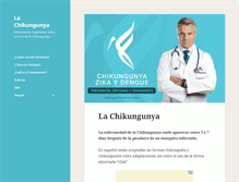 Tablet Screenshot of lachikungunya.com